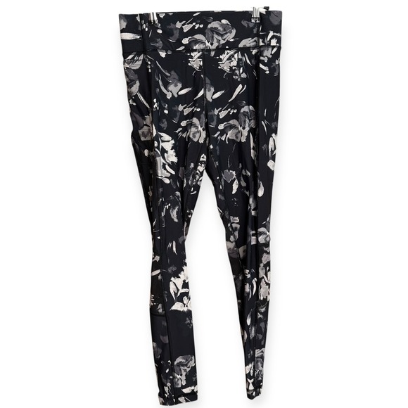 Lole Pants - Lole Womens Burst Size Small‎ Floral Print High Waist Mid Rise Leggings